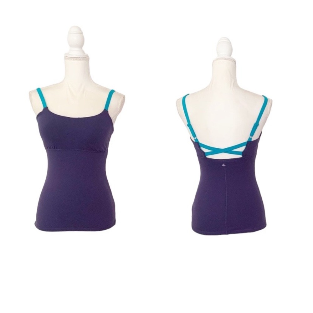Prana Purple Blue Sleeveless Top Size XS